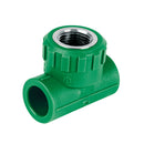 Tee PPR Rosca Central Interior 1/2" (20 mm) Termoflow
