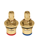 Juego de 2 Cartuchos Ceramicos para Llaves de Empotrar de PPR Foset