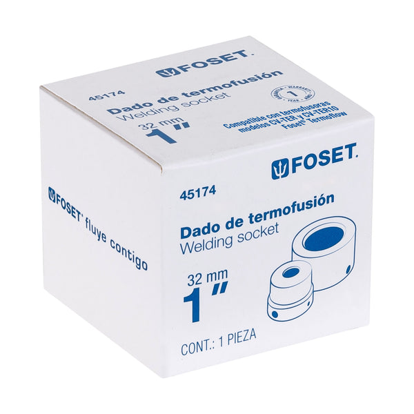 Dado para Termofusora 1" (32 mm) Foset