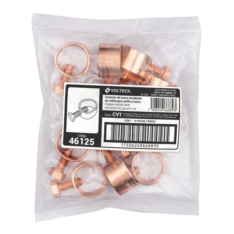 Conector para Varilla Copperweld Volteck