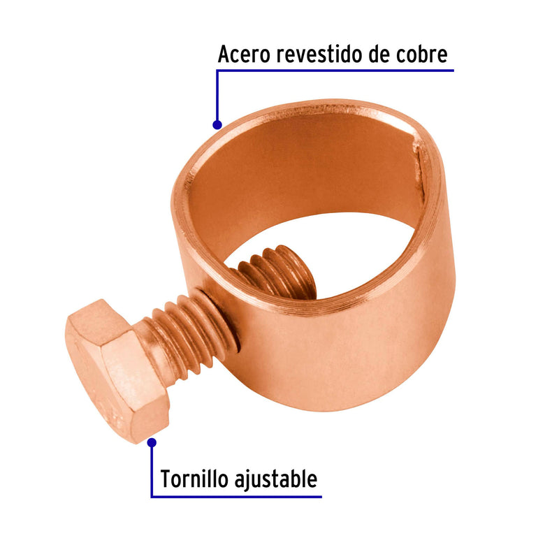 Conector para Varilla Copperweld Volteck