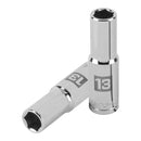 Dado Cuadro 1/2" Largo de 6 Puntas Truper 13 mm