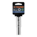 Dado Cuadro 1/2" Largo de 6 Puntas Truper 13 mm