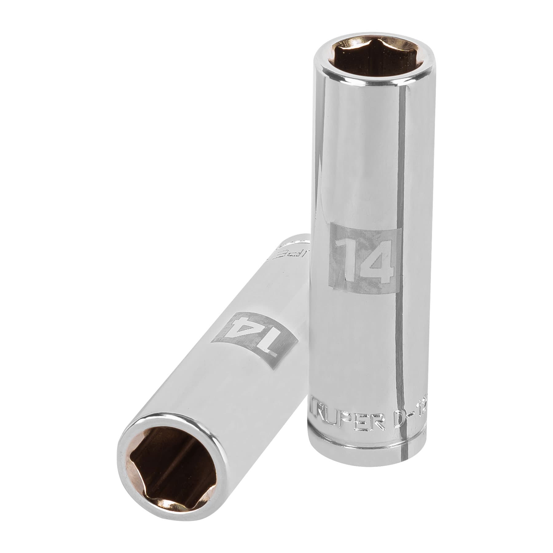 Dado Cuadro 1/2" Largo de 6 Puntas Truper 14 mm
