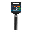 Dado Cuadro 1/2" Largo de 6 Puntas Truper 14 mm