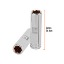 Dado Cuadro 1/2" Largo de 6 Puntas Truper 14 mm