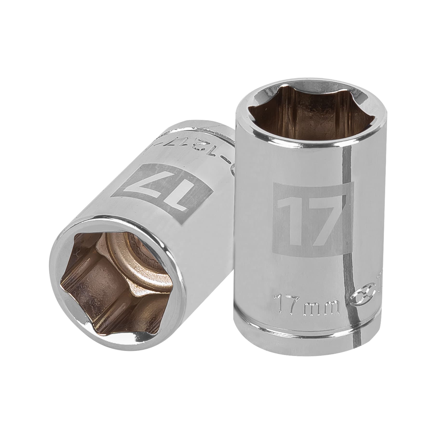 Dado Cuadro 1/2" de 6 Puntas Truper 17 mm