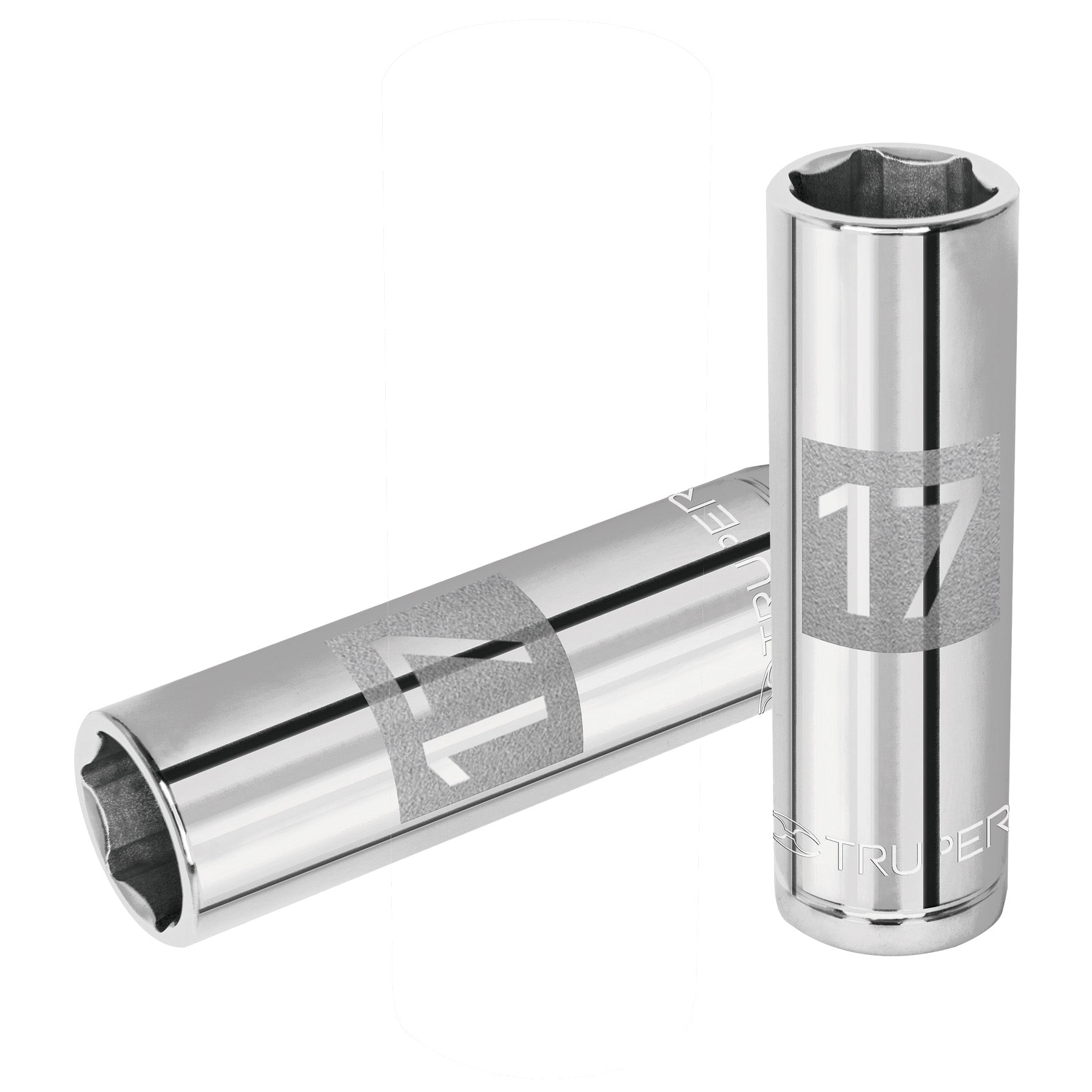 Dado Cuadro 1/2" Largo de 6 Puntas Truper 17 mm