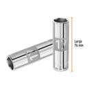 Dado Cuadro 1/2" Largo de 6 Puntas Truper 17 mm