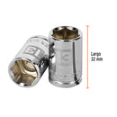 Dado Cuadro 3/8" de 6 Puntas Truper 13 mm