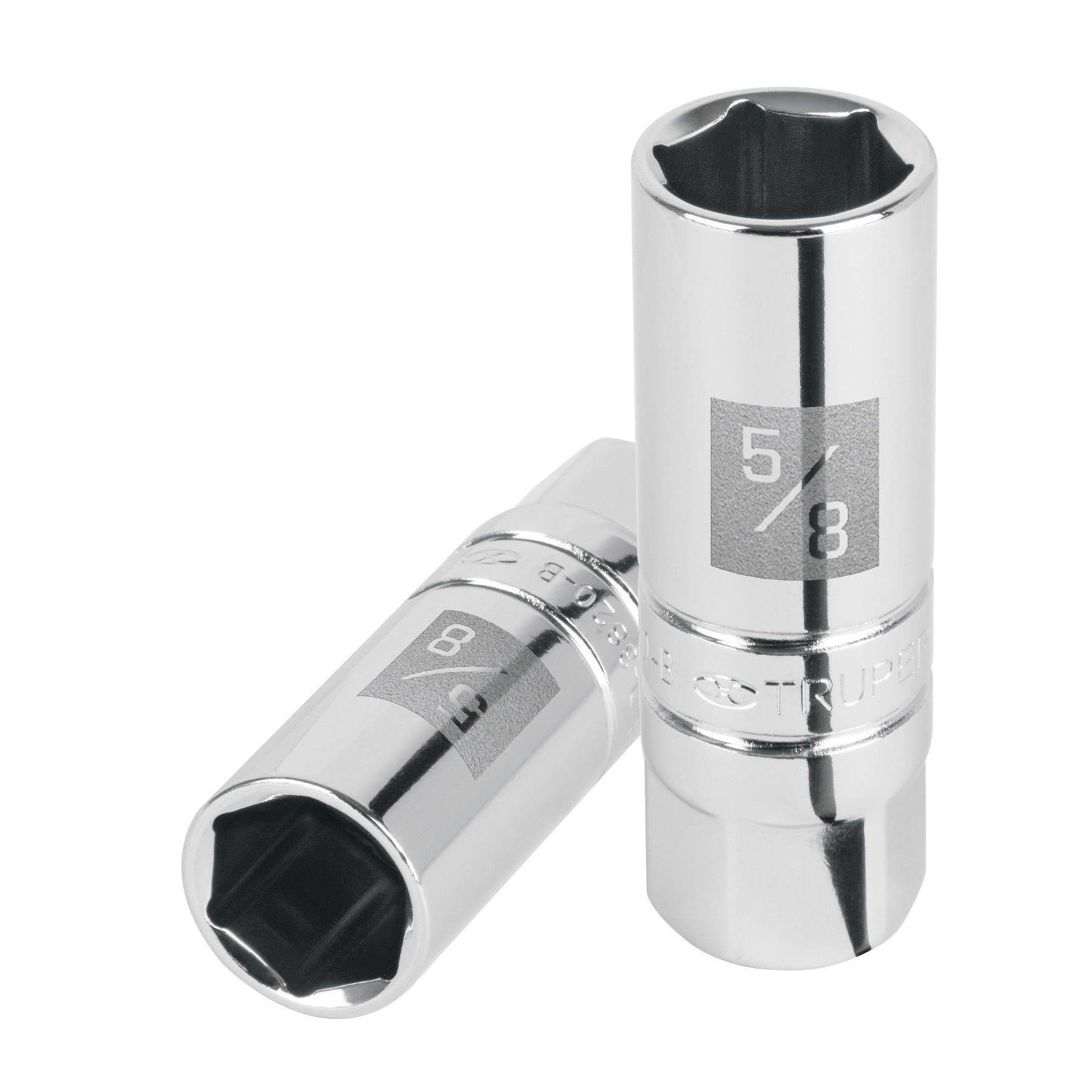 Dado Largo de 6 Puntas para Bujia STD Cuadro 3/8" de 5/8" Truper