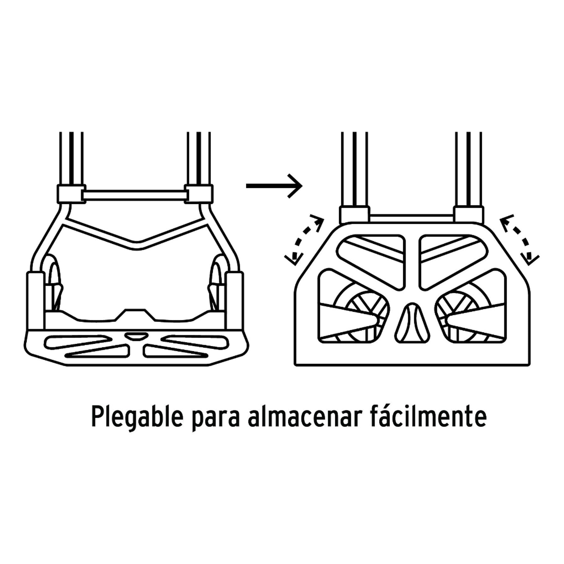Diablo Plegable de Acero  60 Kilos Pretul