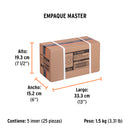 Caja con 5 Discos de Lija con Velcro Perforado 5" Grano 180 Truper