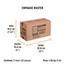 Caja con 5 Discos de Lija con Velcro Perforado 5" Grano 240 Truper