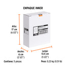 Caja con 5 Discos de Lija con Velcro Perforado 5" Grano 320 Truper