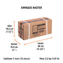 Caja con 5 Discos de Lija con Velcro Perforado 5" Grano  40 Truper