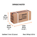 Caja con 5 Discos de Lija con Velcro Perforado 5" Grano  60 Truper