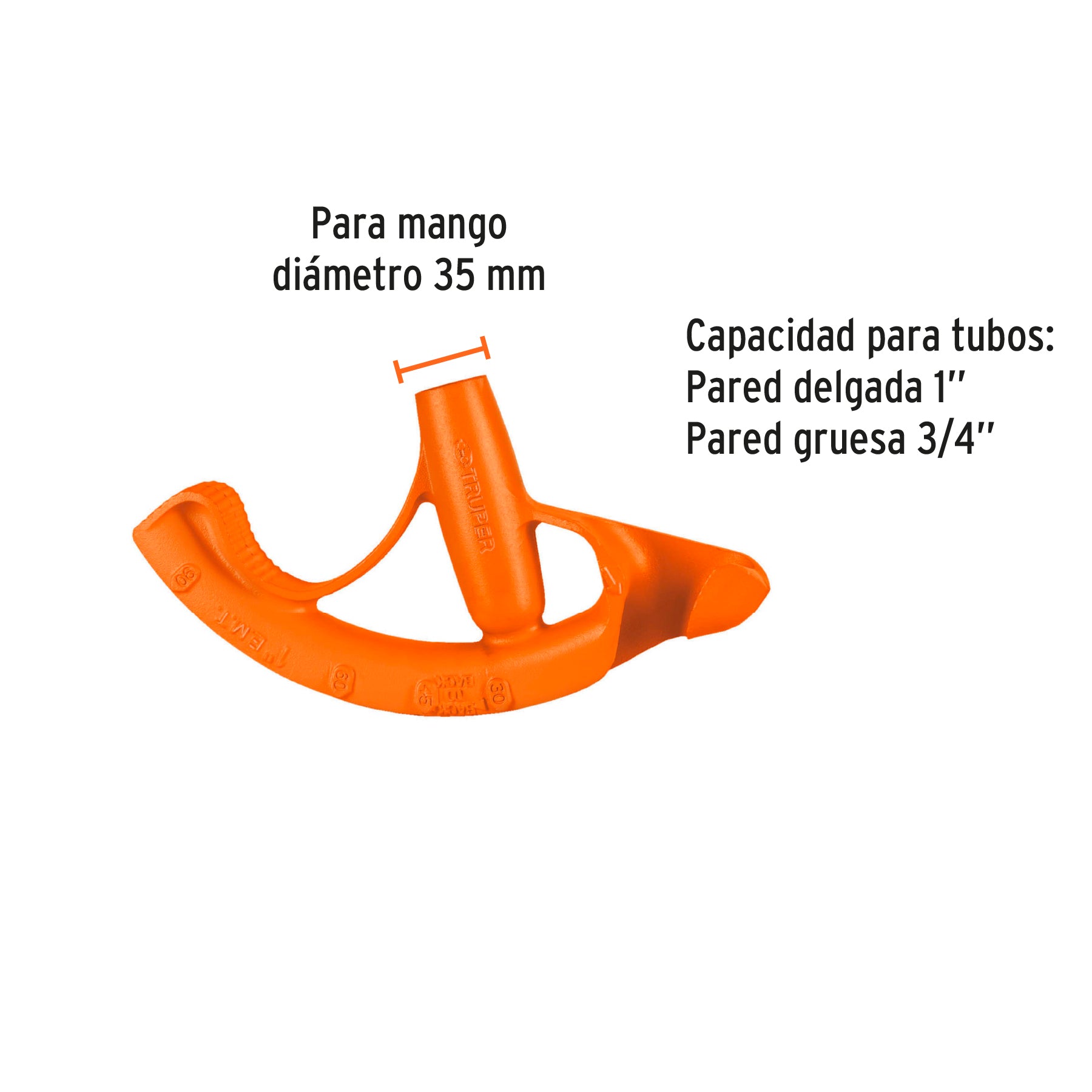 Doblador de Tubo Conduit Truper 1"