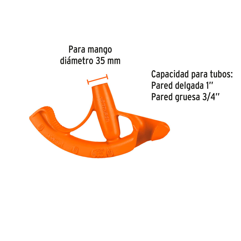 Doblador de Tubo Conduit Truper 1"