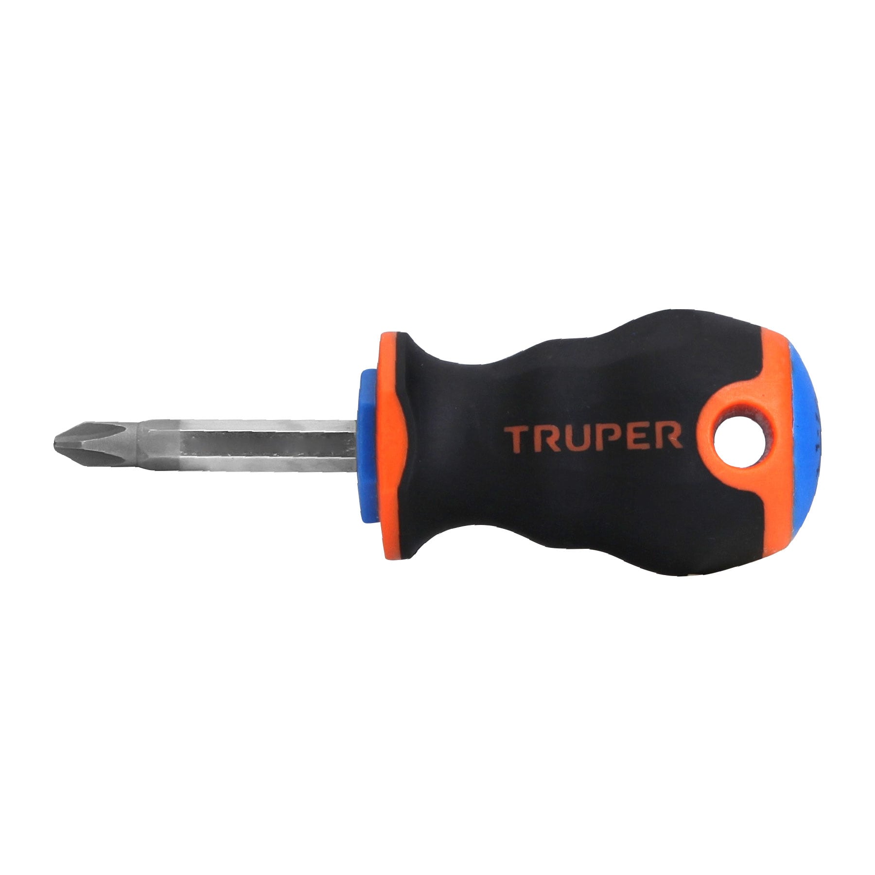 Desarmador Mango Comfort Grip Truper de Cruz 1/4" (#2) X 1"1/2