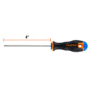 Desarmador Mango Comfort Grip Truper de Cruz 1/8" (