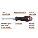Desarmador Mango Comfort Grip Truper de Cruz 3/16" (