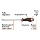 Desarmador Mango Comfort Grip Truper de Cruz 3/8" (