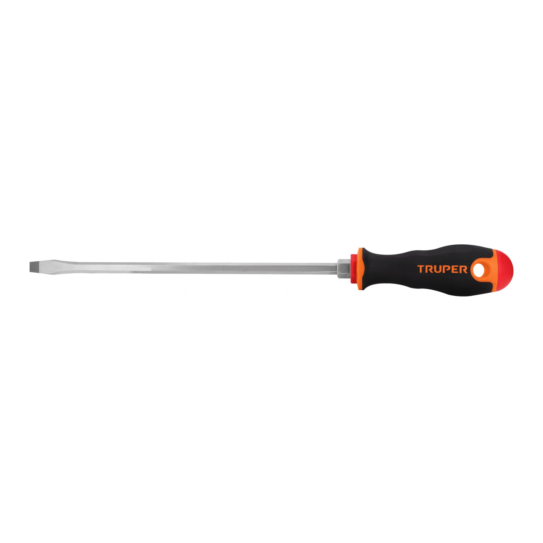 Desarmador Mango Comfort Grip Truper Plano 5/16" X 10"