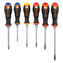 Juego de 6 Desarmadores Mango Comfort Grip Truper