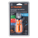 Desarmador Tipo Trompo con Matraca 6 Puntas Dobles Truper