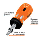 Desarmador Tipo Trompo con Matraca 6 Puntas Dobles Truper