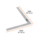Escuadra para Cantero 16" x 24" Truper