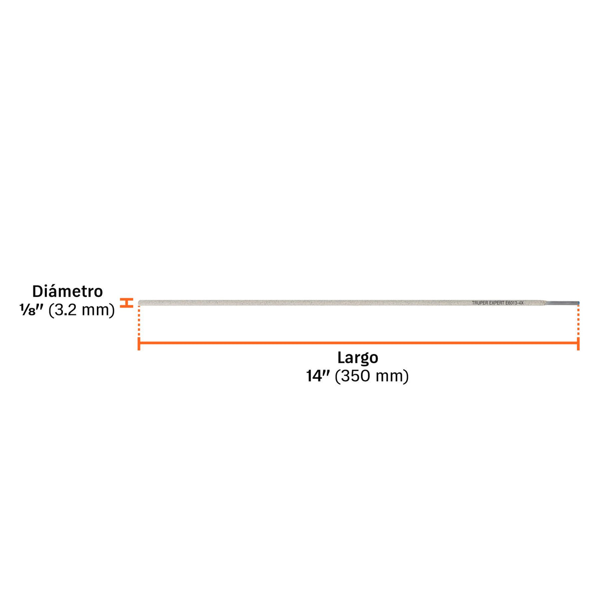 Electrodos 6013 de 1/8" Blue Point Truper Expert Bolsa 1 Kg