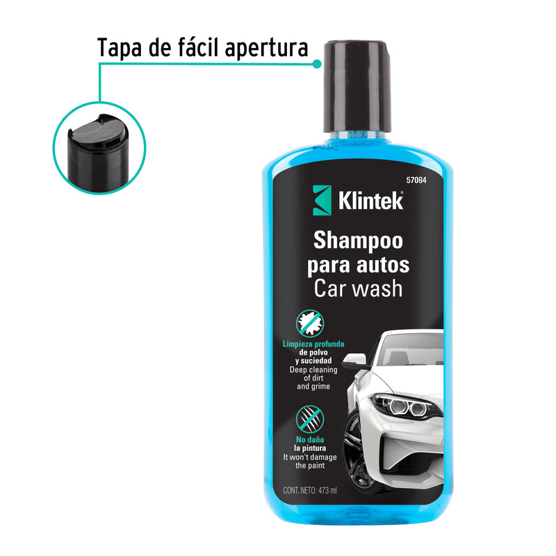 Shampoo para Auto 473 ml KLINTEK