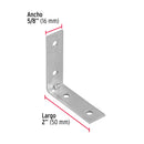Esquinero Repicero 2" (51 mm) Fiero por Pieza