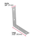 Esquinero Repicero 3"1/2 (90 mm)  Fiero por Pieza