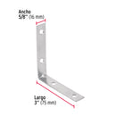Esquinero Repicero 3" (75 mm) Fiero por Pieza