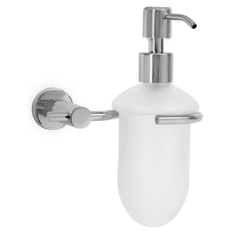 Dispensador de Jabon Liquido Acabado Cromo Foset Element
