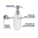 Dispensador de Jabon Liquido Acabado Cromo Foset Element