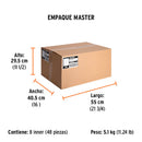 Embudo Plastico 500 ml Cuello Flexible con Filtro Truper