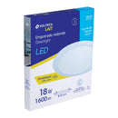 Luminario de Empotrar LED Redondo Volteck 18 Watts Luz de Dia