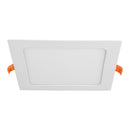 Luminario de Empotrar LED Cuadrado Volteck 12 Watts Luz Blanca