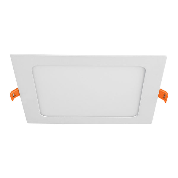 Luminario de Empotrar LED Cuadrado Volteck 12 Watts Luz Blanca