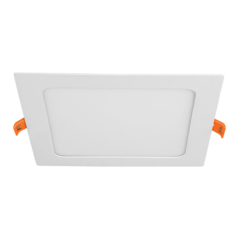 Luminario de Empotrar LED Cuadrado Volteck 12 Watts Luz Blanca