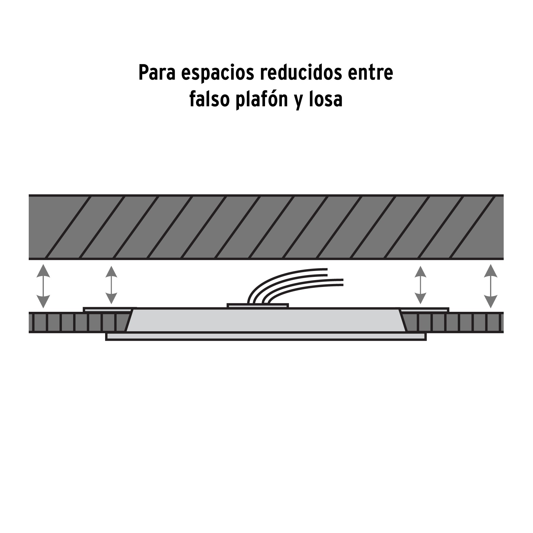 Luminario de Empotrar LED Redondo Ajustable Volteck 15 Watts Luz Blanca
