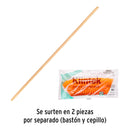 Escoba Corta con Mango Klintek