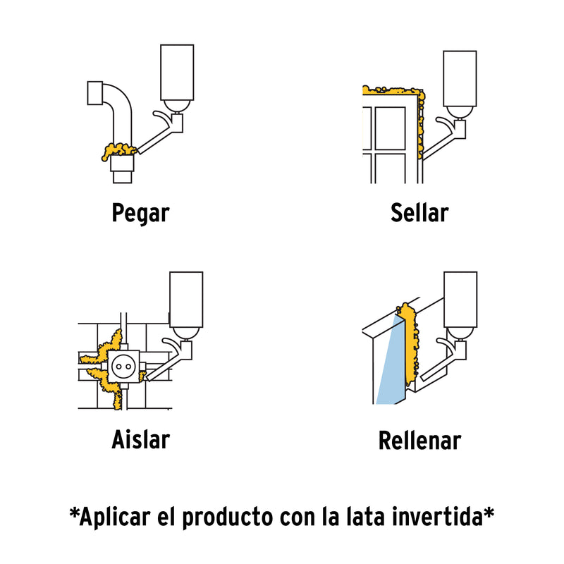Espuma Poliuretano Expansiva 300 ml TRUPER