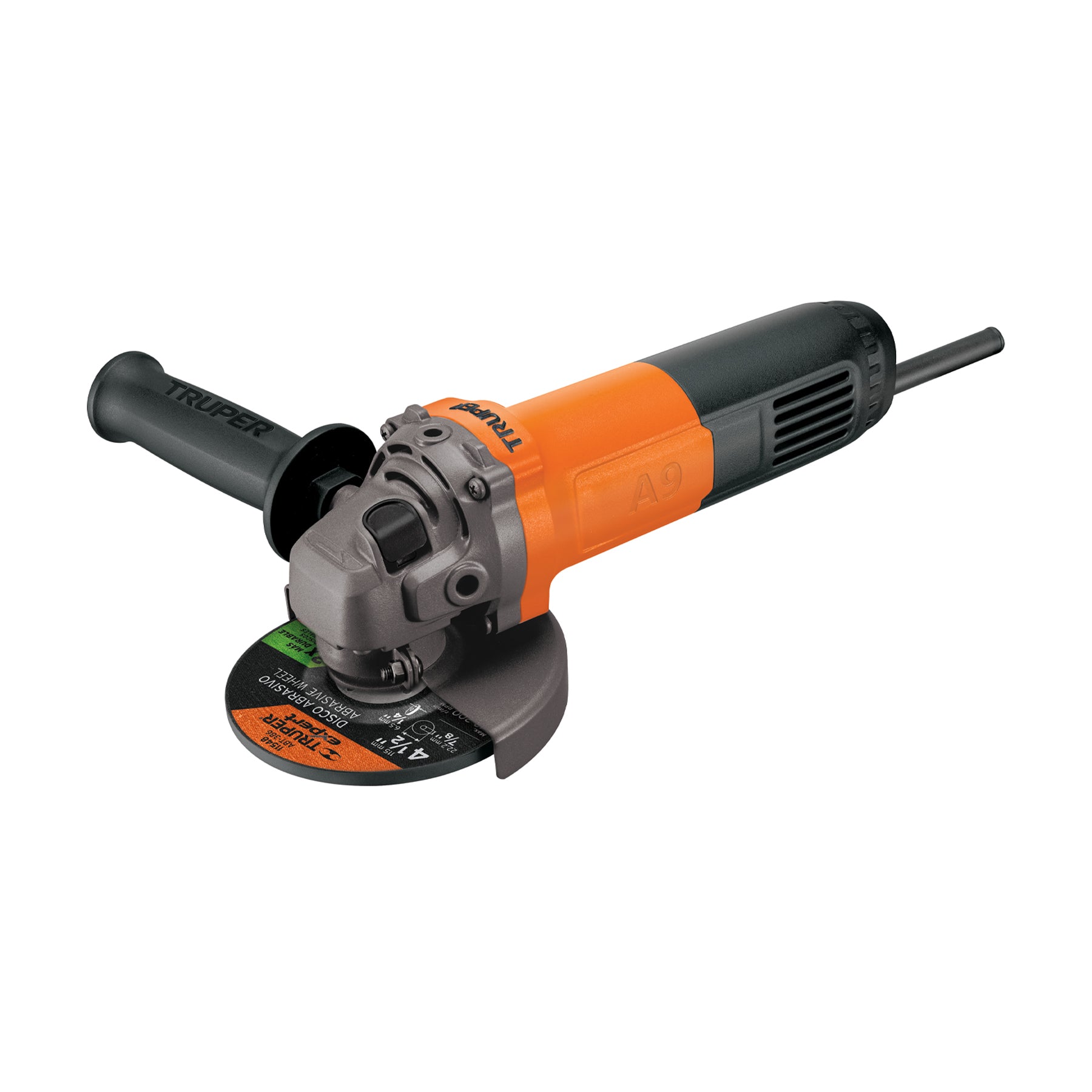 Esmeriladora Angular 4"1/2 -  800 Watts TRUPER PRO