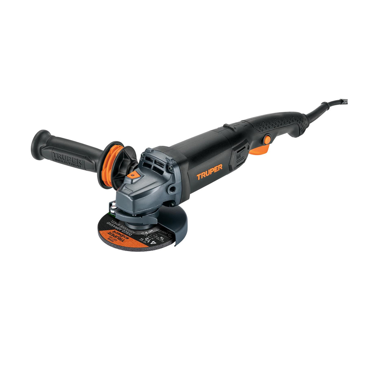 Esmeriladora Angular 4"1/2 -  950 Watts TRUPER INDUSTRIAL