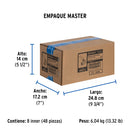 Valvula Esfera Roscable WOG Foset 200 PSI 1/4" (6 mm)